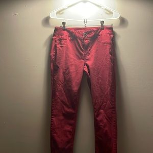 Maurice’s red jeans